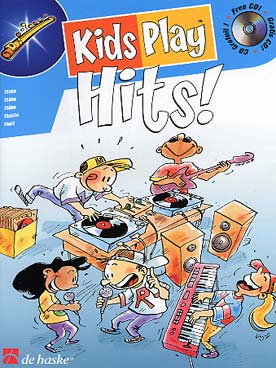 Illustration kids play hits avec cd