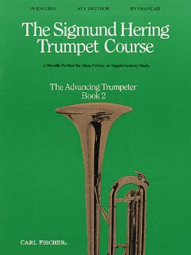 Illustration de Trumpet course - Vol. 2 : advancing trumpeter