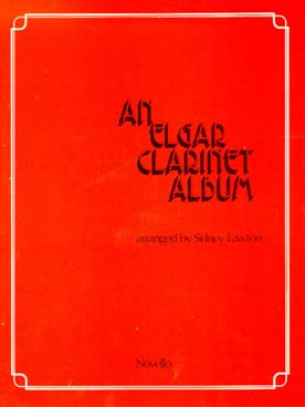Illustration elgar clarinet album
