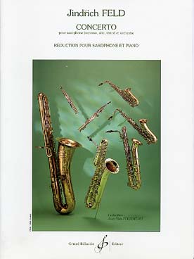 Illustration feld concerto pour saxophone