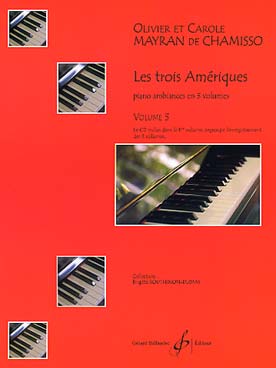 Illustration de Les 3 Amériques, piano ambiances - Vol. 3 : moyenne difficulté