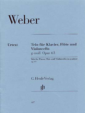 Illustration weber trio op. 63 en sol min