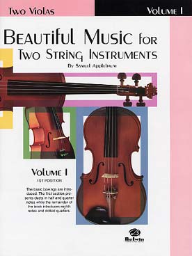 Illustration de Beautiful music for 2 strings - 2 Altos Vol. 1