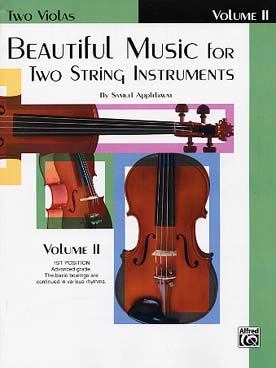 Illustration de Beautiful music for 2 strings - 2 Altos Vol. 2