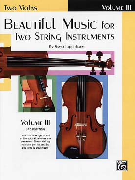 Illustration de Beautiful music for 2 strings - 2 Altos Vol. 3