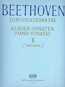 Illustration beethoven sonates (mb/weiner) vol. 2