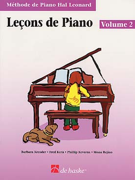 Illustration de MÉTHODE DE PIANO HAL LEONARD - Leçons Vol. 2