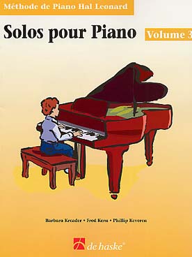 Illustration de MÉTHODE DE PIANO HAL LEONARD - Solos Vol. 3