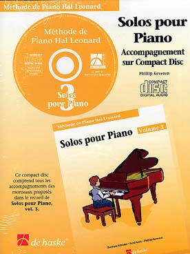 Illustration methode hal leonard solos v 3 cd