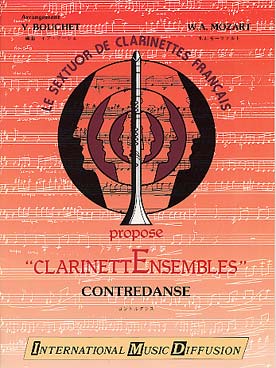 Illustration de Contredanse pour 4 clarinettes