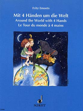 Illustration de Mit 4 Händen um die Welt (tour du monde)