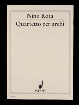 Illustration rota quartetto per archi