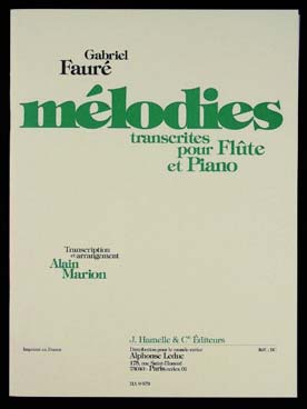 Illustration de Mélodies - Vol. 1 (tr. Marion)