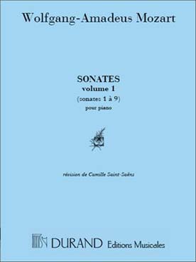 Illustration de Sonates (révision Camille Saint-Saens) - vol. 1 : N° 1-9
