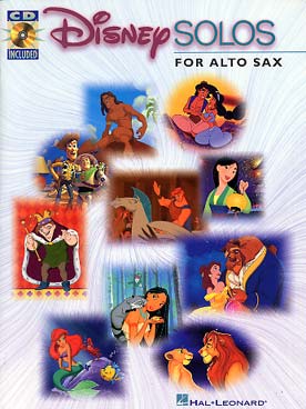 Illustration disney solos for saxophone