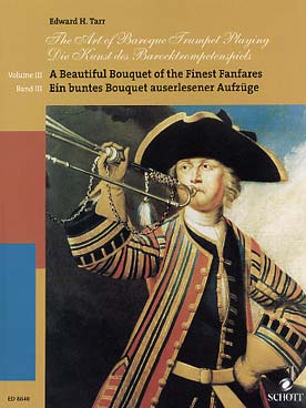 Illustration de The Art of baroque trumpet playing - Vol. 3 : recueil de duos, trios et quatuors