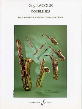 Illustration de Double jeu pour saxophone soprano et saxophone ténor