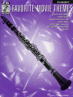 Illustration favorite movie themes clarinette