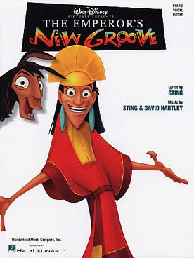 Illustration disney kuzco, l'empereur megalo (p/v/g)