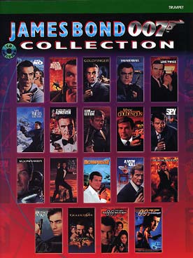 Illustration james bond 007 collection + cd trpette