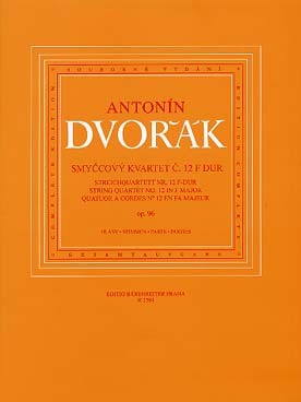 Illustration dvorak quatuor op. 96 americain