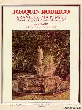 Illustration de Aranjuez ma pensée, thème du concerto d'Aranjuez