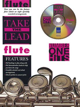 Illustration take the lead number one hits flute