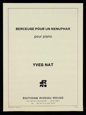 Illustration nat berceuse pour un nenuphar