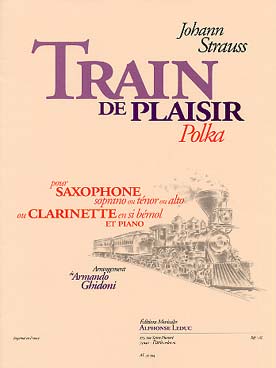 Illustration strauss j train de plaisir polka