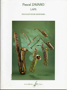 Illustration zavaro laps pour quatuor de saxophones