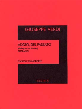 Illustration de La Traviata : addio, del passato pour soprano et piano