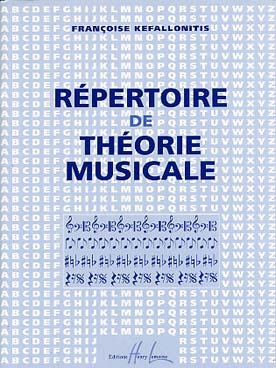 Illustration de Répertoire de théorie musicale pour le 1er cycle