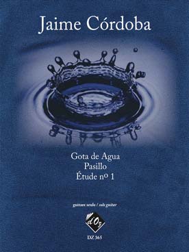 Illustration cordoba gota de agua - pasillo - etude 1