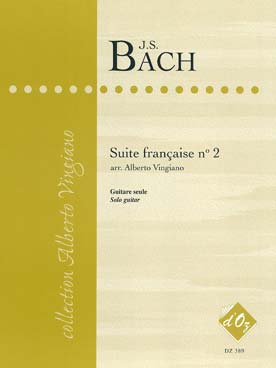 Illustration bach js suite francaise n° 2 bwv 813