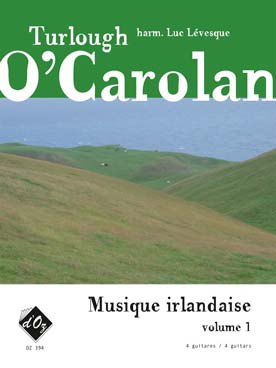 Illustration o'carolan musique irlandaise vol. 1