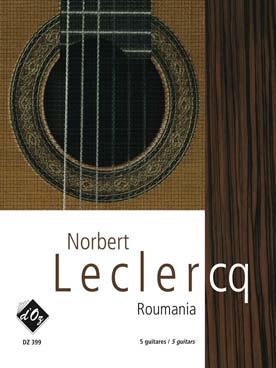 Illustration leclercq roumania pour 5 guitares