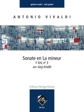 Illustration vivaldi sonate f xvi n° 3 en la min