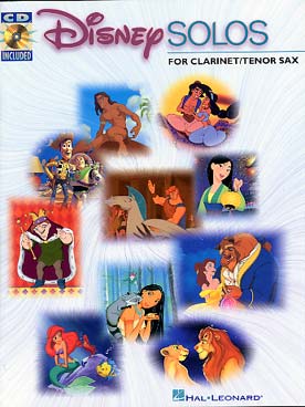 Illustration disney solos for clarinet