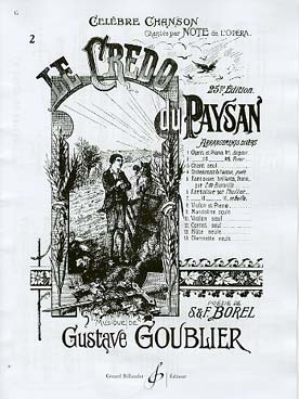 Illustration de Le credo du paysan pour ténor