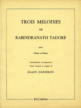 Illustration de Trois mélodies de Rabindranath Tagore