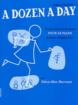 Illustration a dozen a day -  livre 1  en francais