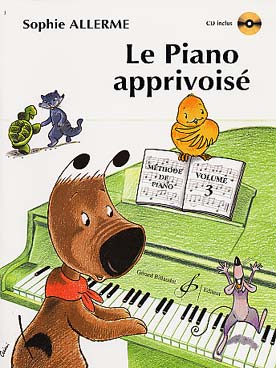 Illustration allerme s le piano apprivoise vol. 3 +cd