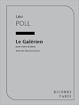 Illustration de Le Galérien