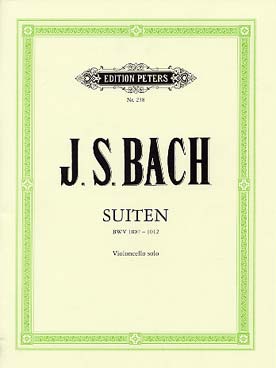 Illustration de Recueil de 6 suites BWV 1007 à 1012