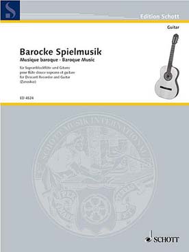 Illustration barocke spielmusik