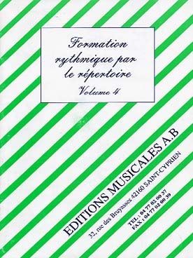 Illustration de Formation rythmique par le répertoire - Vol. 4