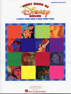 Illustration disney first book disney solos easy pno