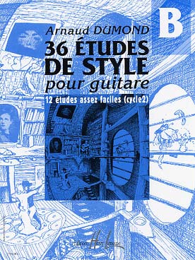 Illustration de 36 Études de style - Vol. B : 12 études assez faciles (cycle 2)