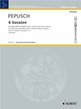 Illustration pepusch sonates vol. 2