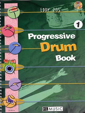 Illustration ros progressive drum book + cd vol. 1
